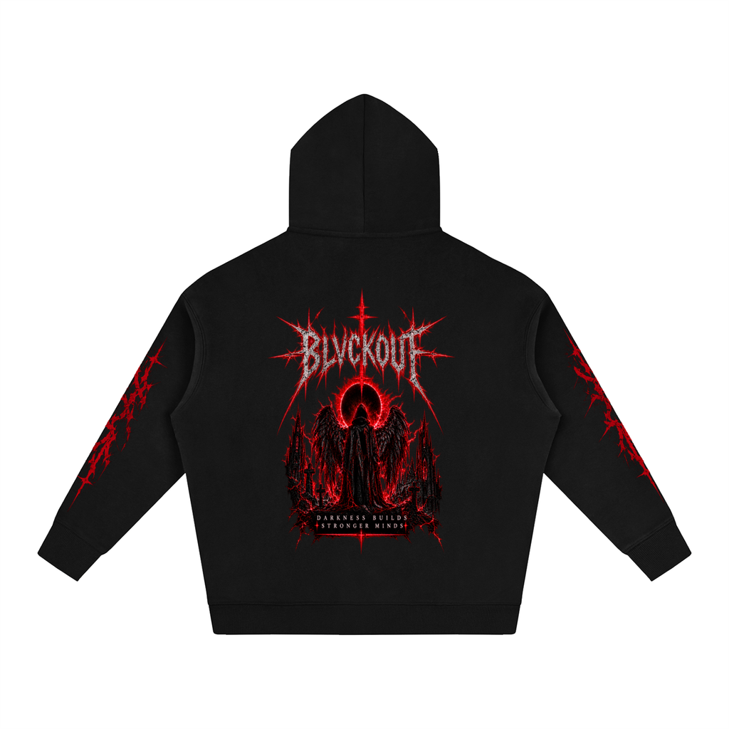 BLVCKOUT Oversize Fleeced Hoodie