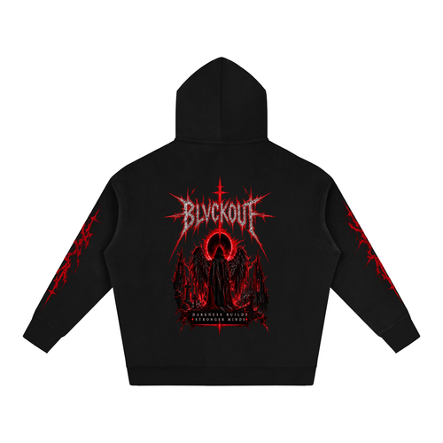 BLVCKOUT Oversize Fleeced Hoodie