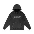 BLVCKOUT Snow Washed Loose Cotton Hoodie