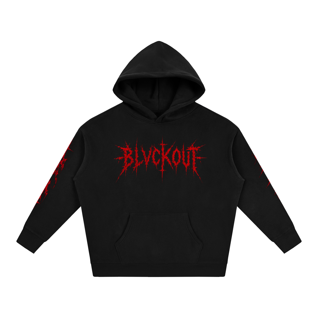 BLVCKOUT Oversize Fleeced Hoodie