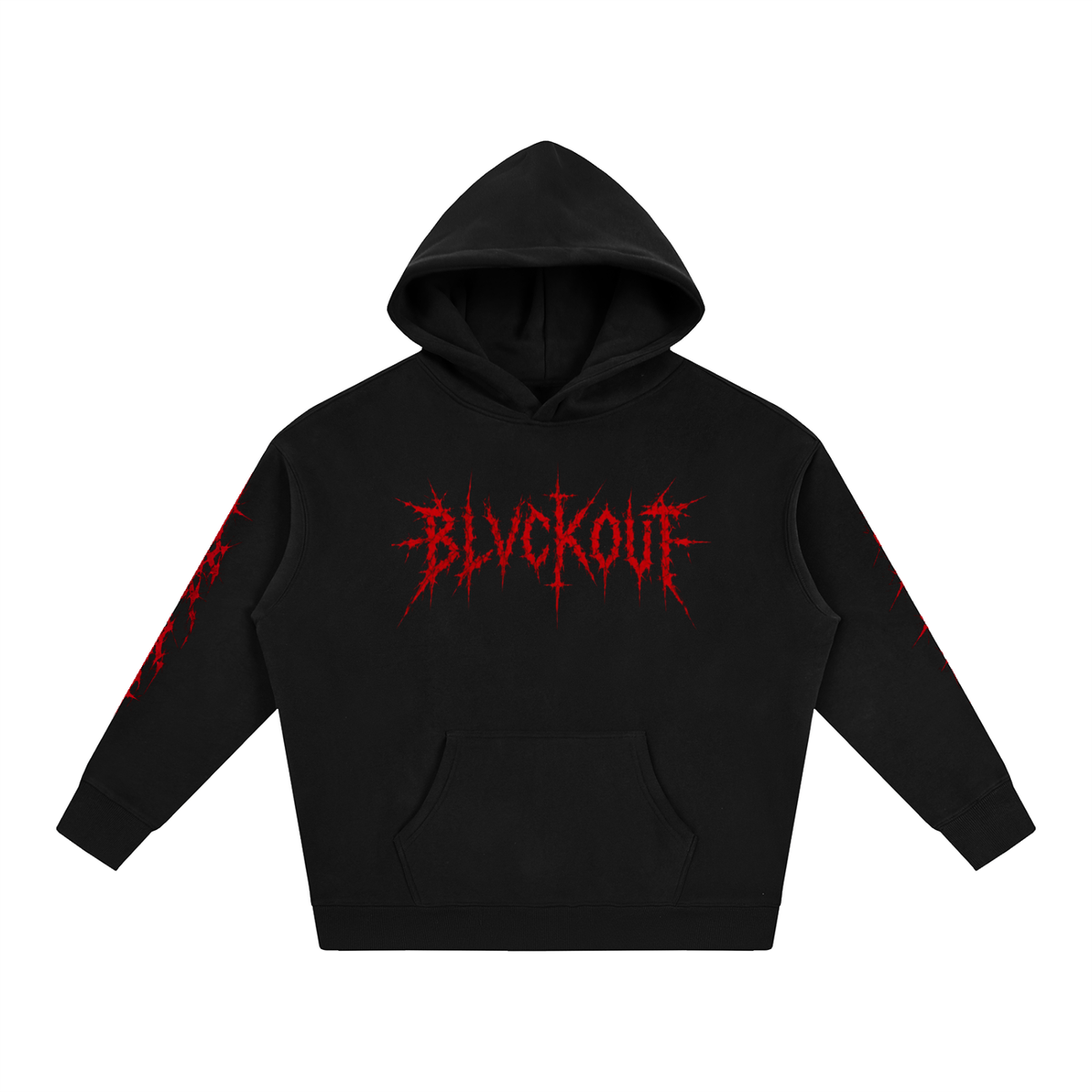 BLVCKOUT Oversize Fleeced Hoodie