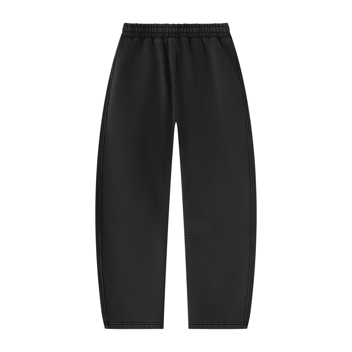 Washed Finish BLVCKOUT Unisex Vintage Wash Barrel Leg Fleece Sweatpants ...